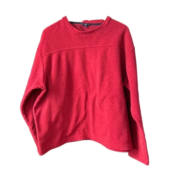 Lands End Red Sweatshirt Sz XL - Picture 1 of 5